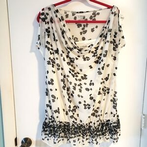 LANE BRYANT CHIFFON TOP WITH CAMI NWT